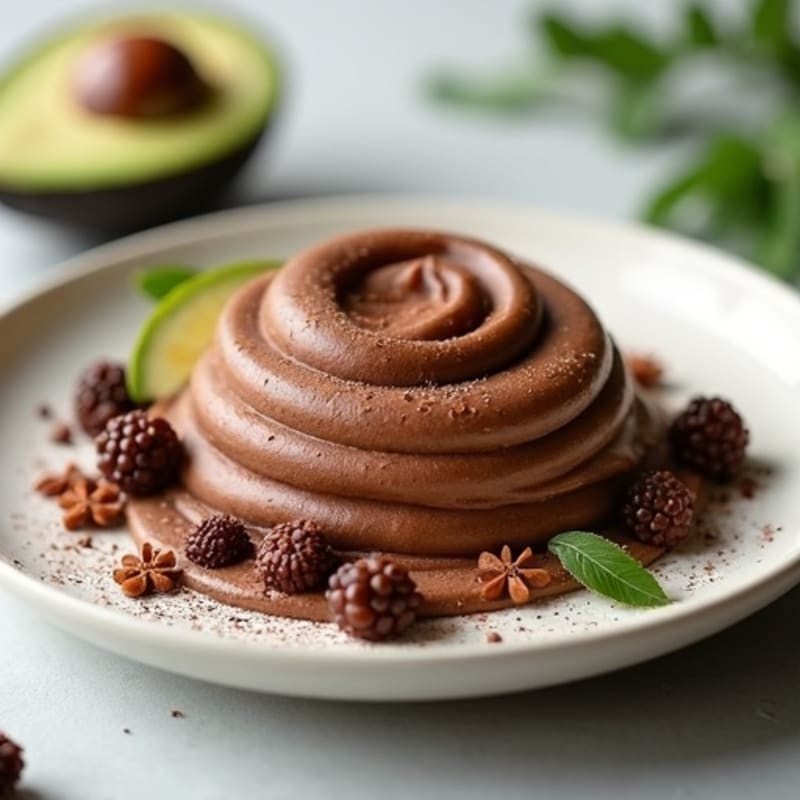 Creamy Chocolate Avocado Mousse