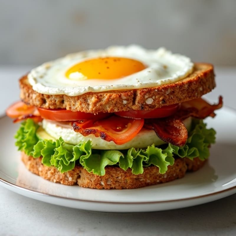 Healthy Avocado BLT Sandwich