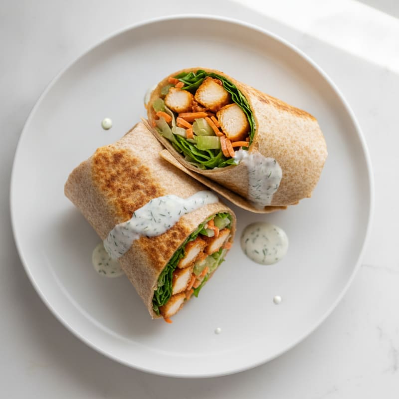 Buffalo Ranch Chicken Wrap