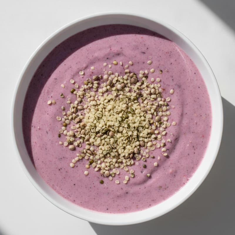 Silky Tofu Berry Smoothie Bowl