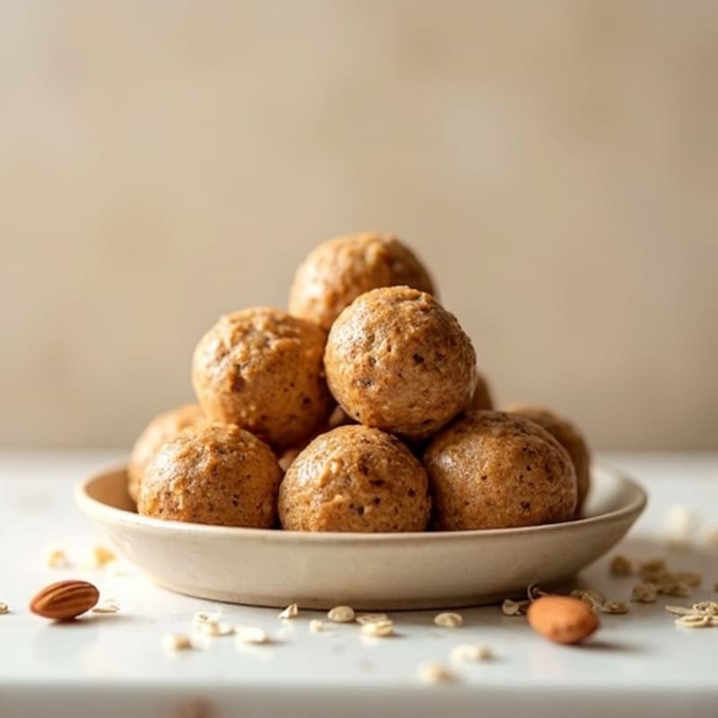 No-Bake Almond Butter Protein Bites