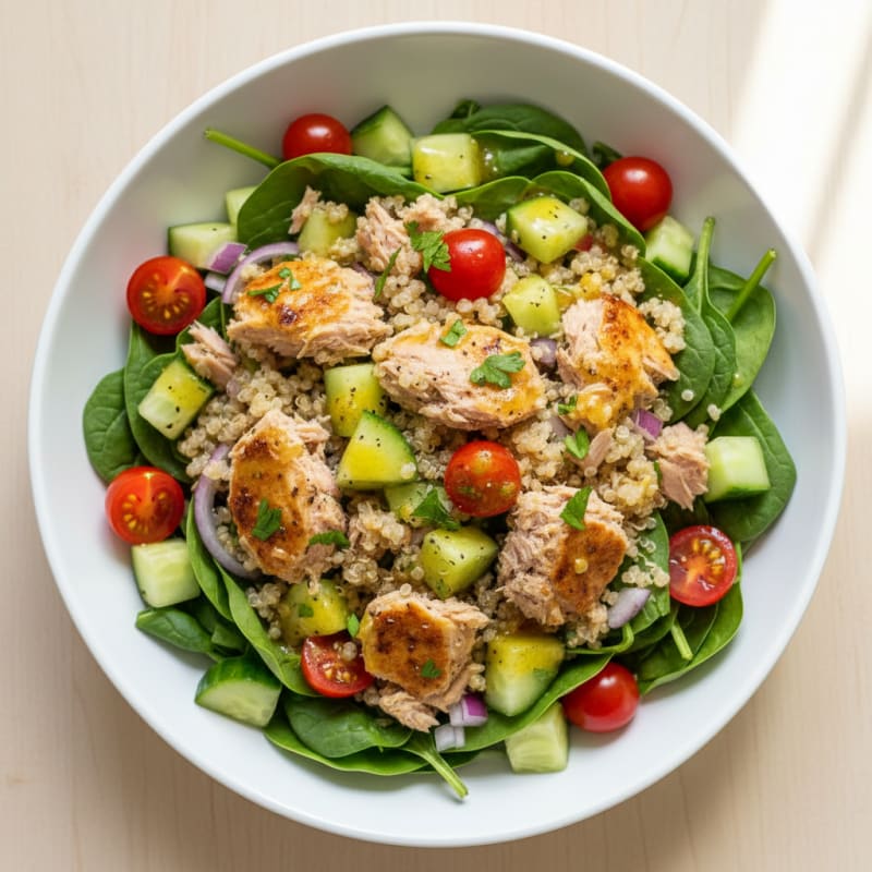 Mediterranean Tuna & Quinoa Power Bowl
