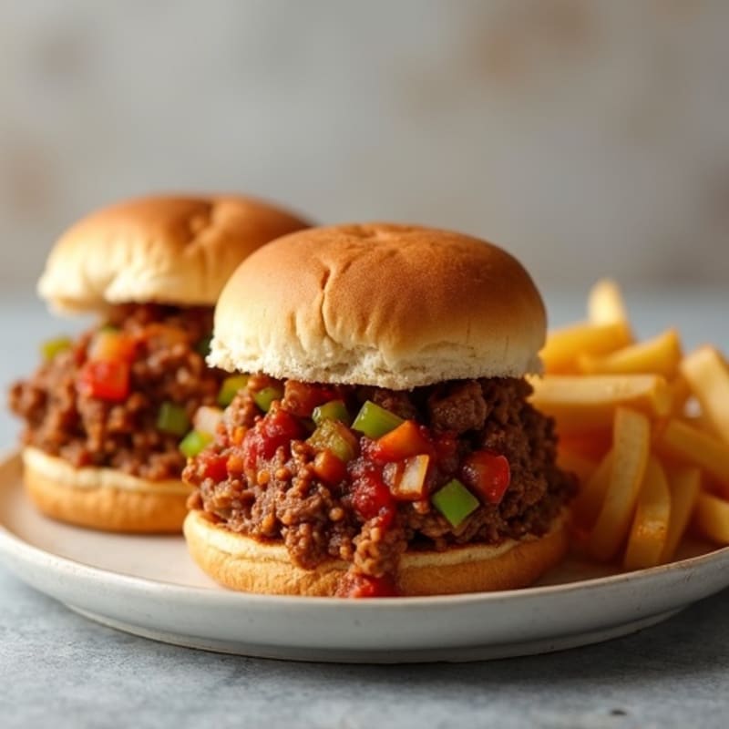 Healthy Lean Ground Beef Sloppy Joe Sliders