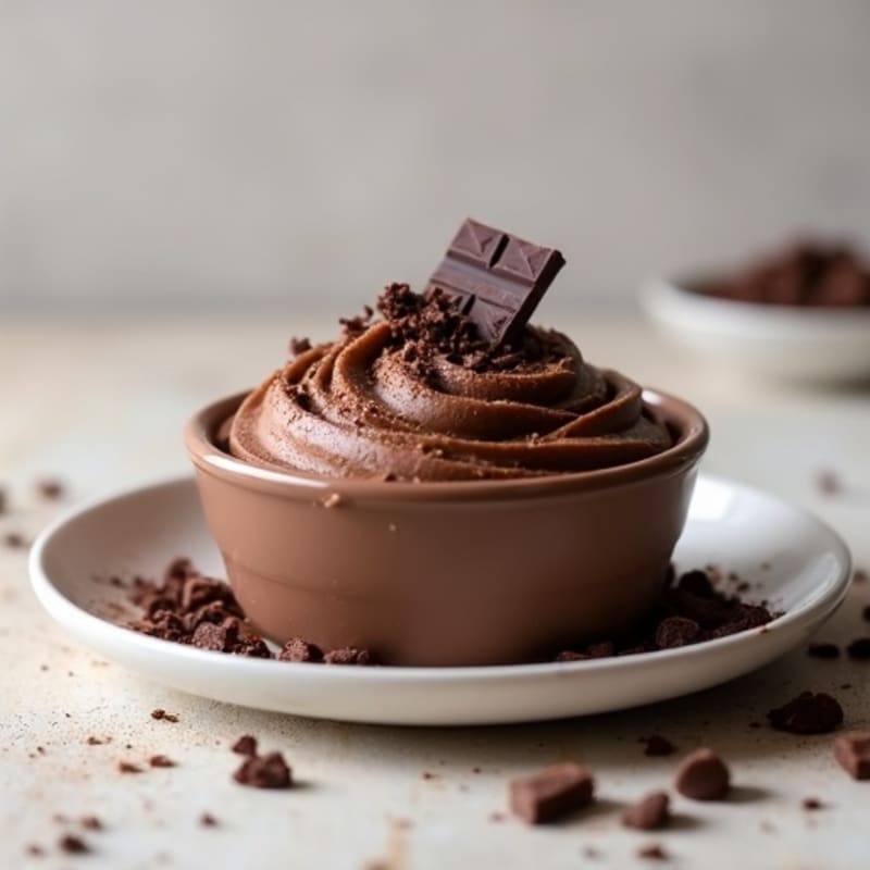 Silky Dark Chocolate Protein Mousse