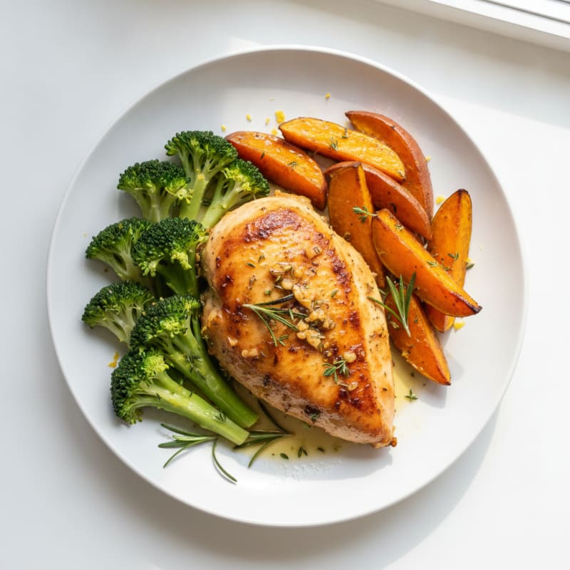 Garlic Herb Roasted Chicken