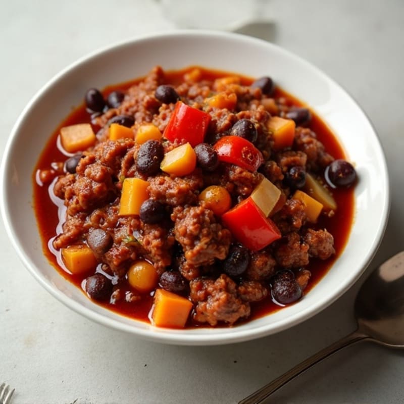 Lean Beef and Bean Hearty Chili