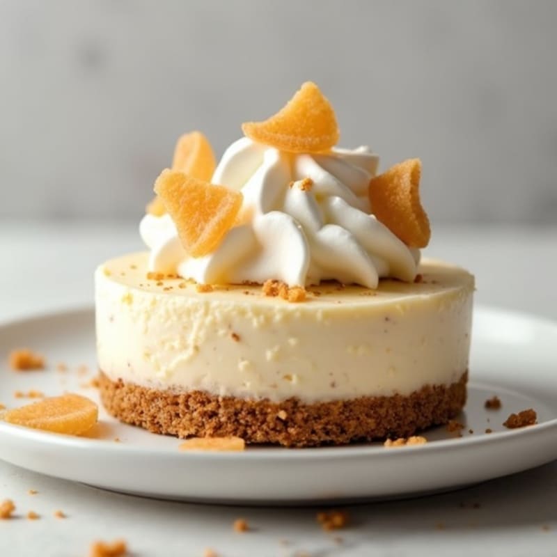 Creamy Greek Yogurt Protein Cheesecake