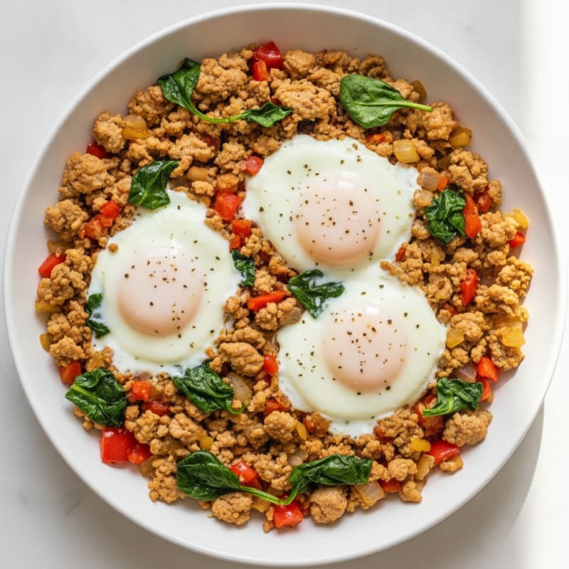 Turkey and Egg Breakfast Skillet