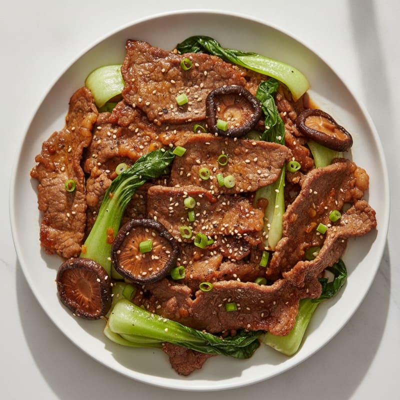 Sweet Soy Marinated Beef Bulgogi