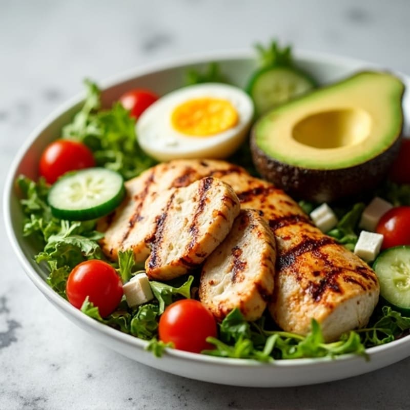 Garden-Fresh Grilled Chicken Cobb Salad