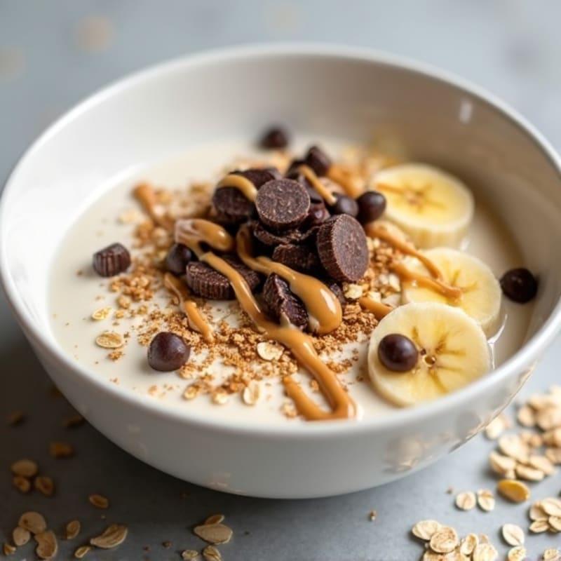Creamy High-Protein Cookie Dough Breakfast Bowl