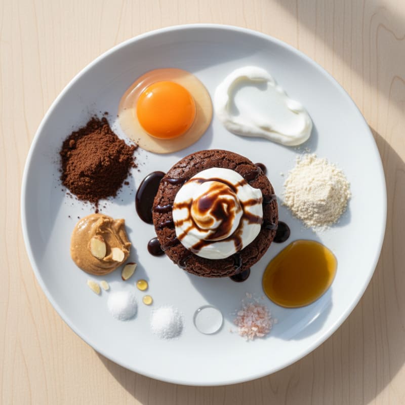 Creamy Chocolate Mug Brownie