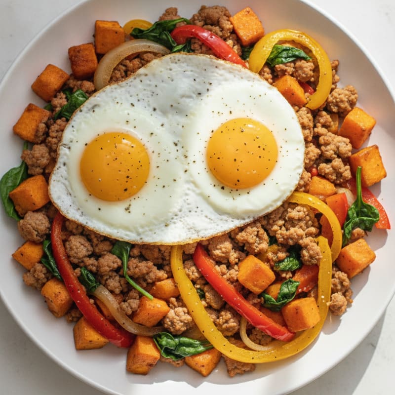 Hearty Grand Slam Breakfast Skillet