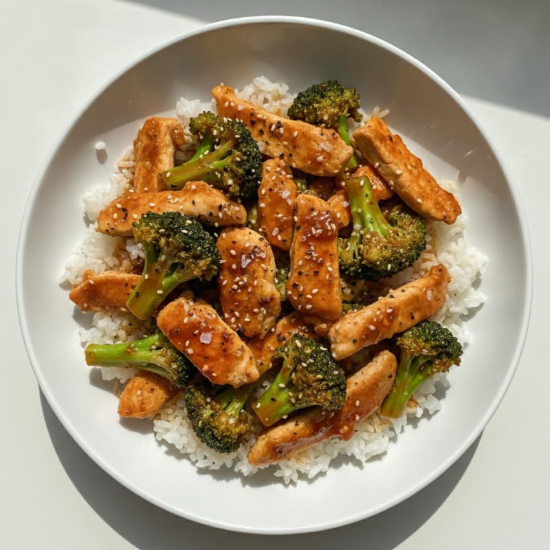 Teriyaki Chicken and Broccoli Stir-Fry