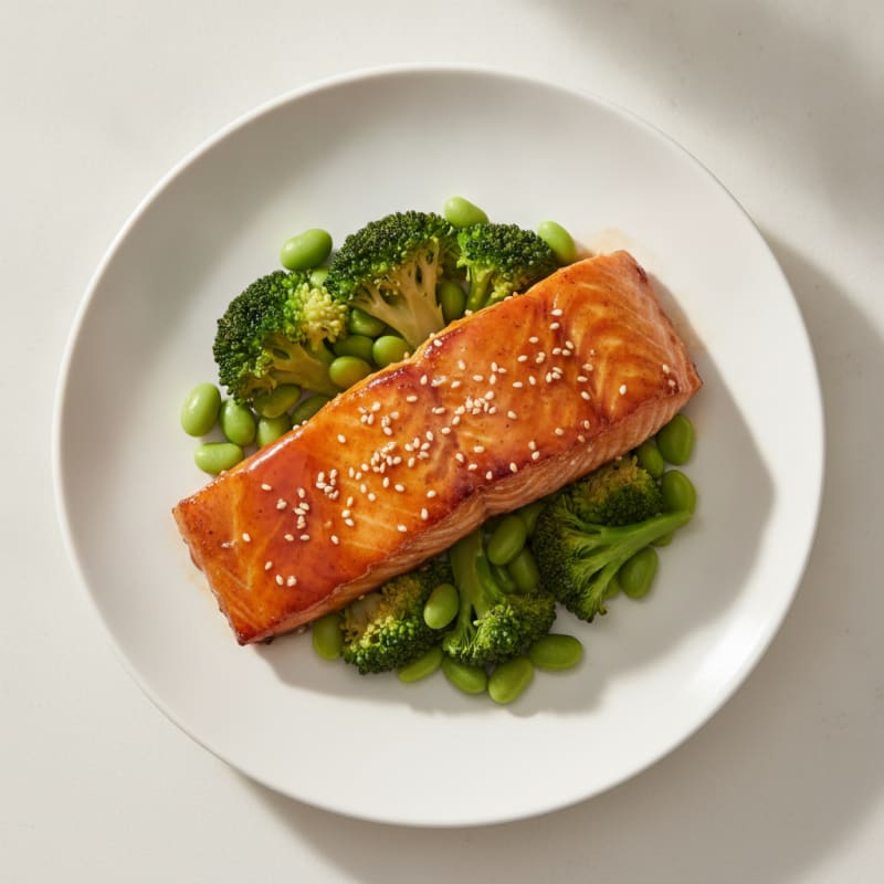 Honey-Teriyaki Glazed Salmon
