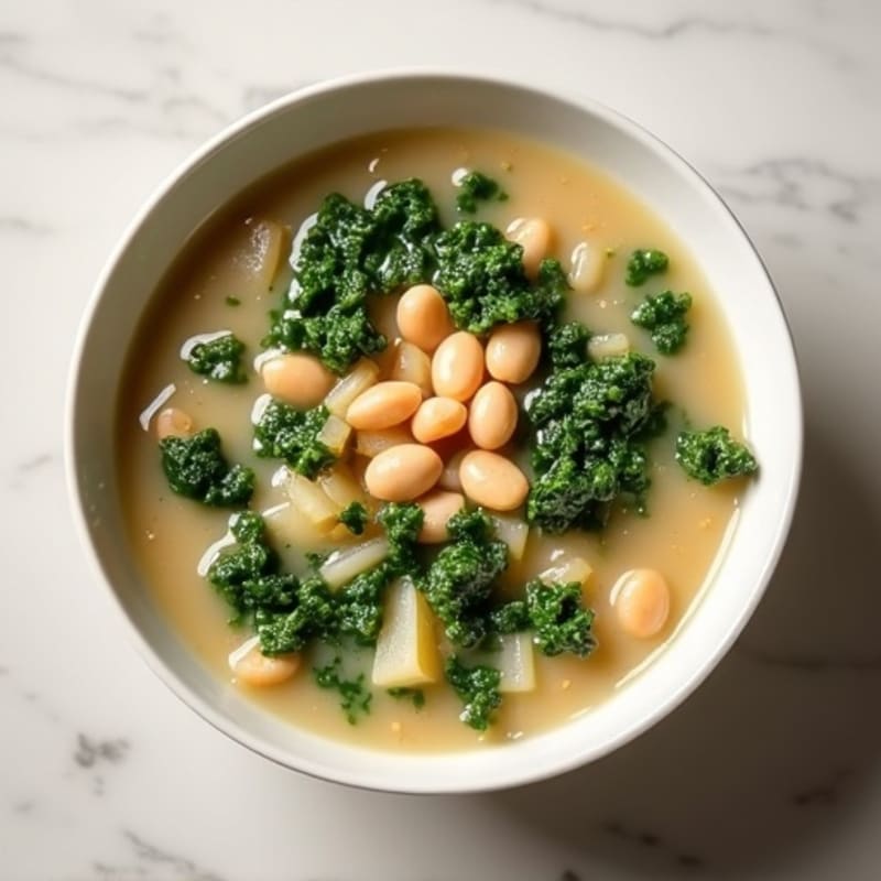 Creamy White Bean and Kale Soup