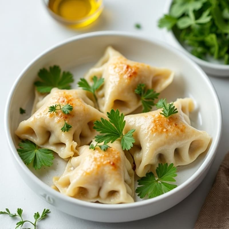 Lightened-Up Chicken and Herb Dumplings