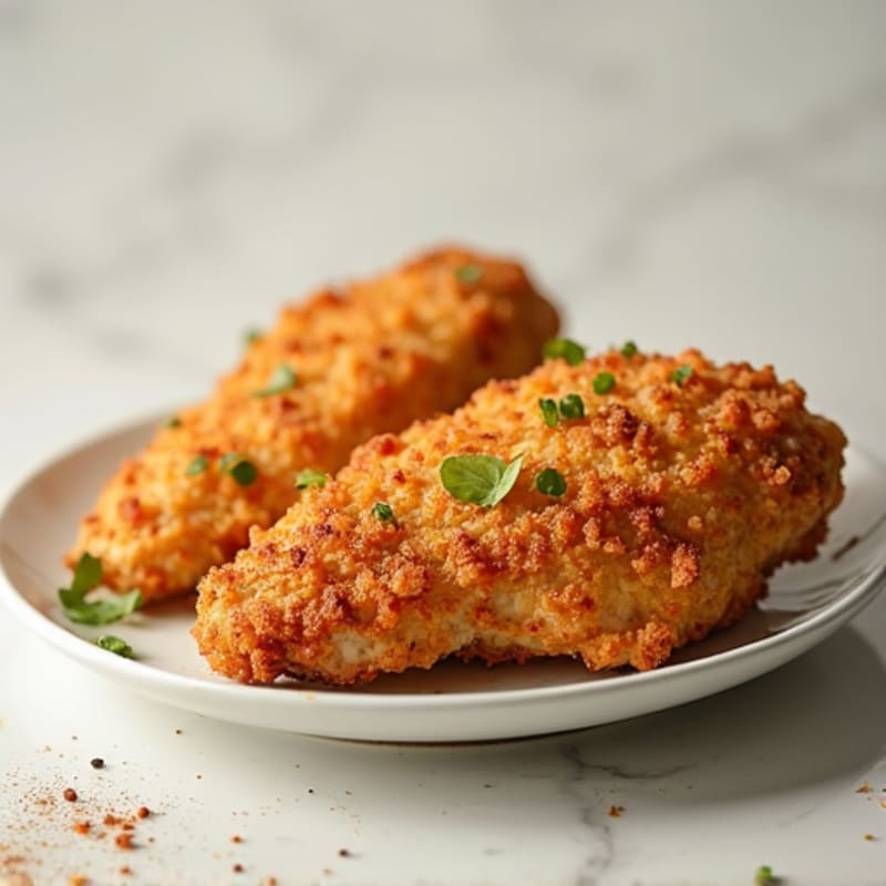 Crispy Oven-Baked Buttermilk Chicken