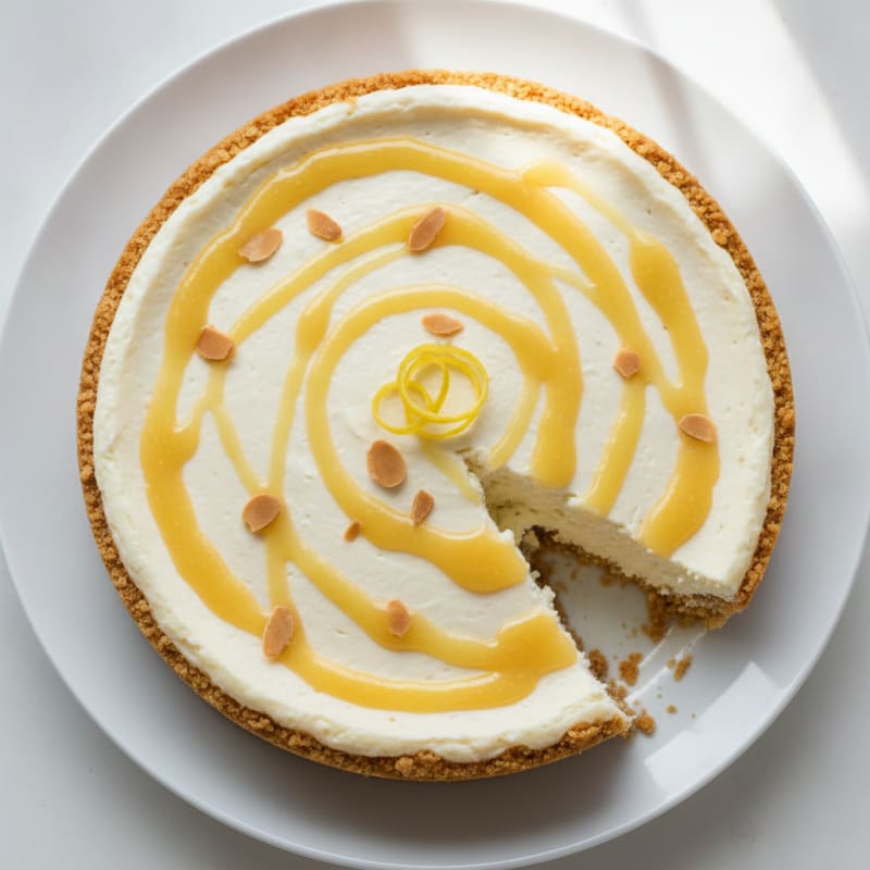 Creamy Greek Yogurt Protein Cheesecake