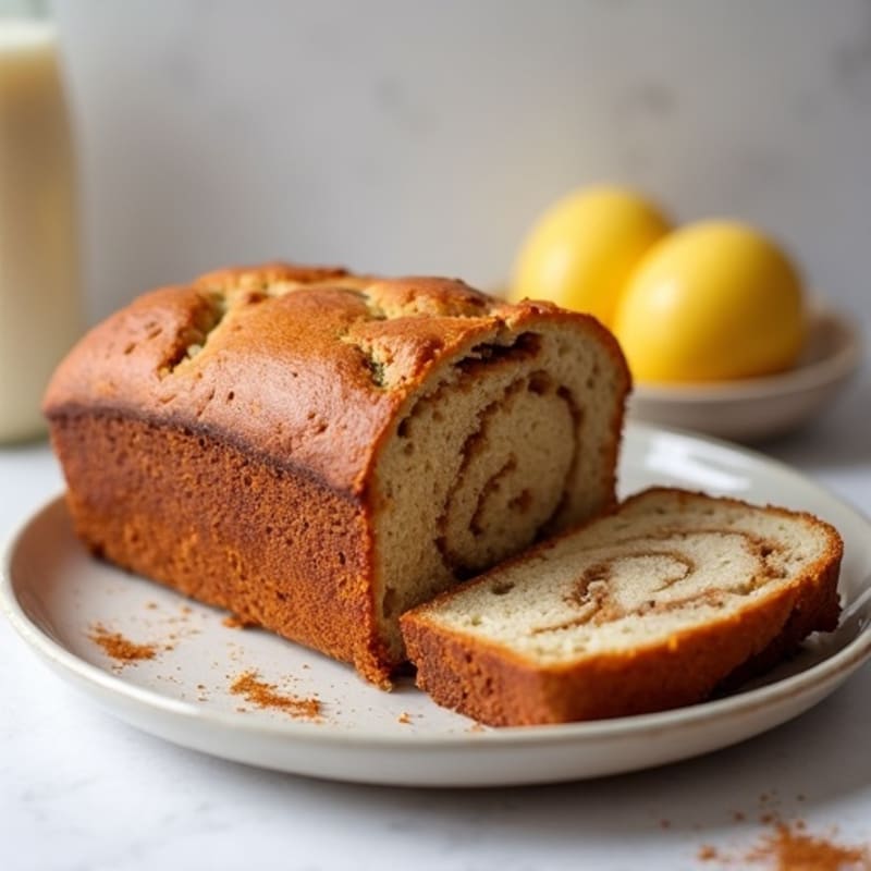 Protein-Packed Almond Flour Cinnamon Swirl Bread
