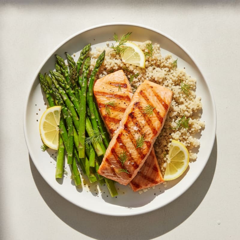 Lemon Herb Grilled Salmon