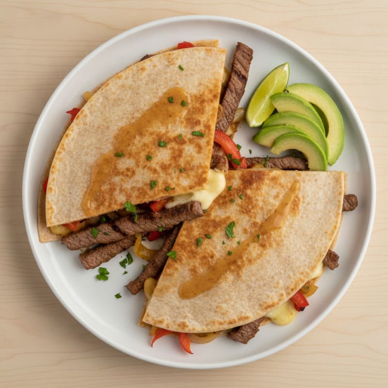 Pan-Seared Steak Quesadillas