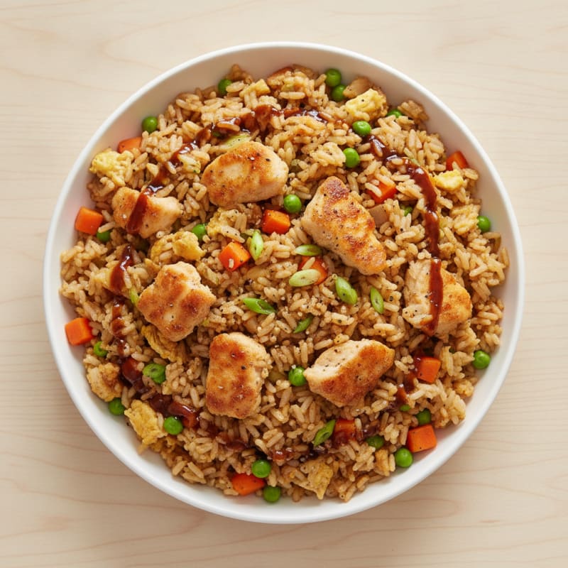 Chicken Fried Rice with Vegetables
