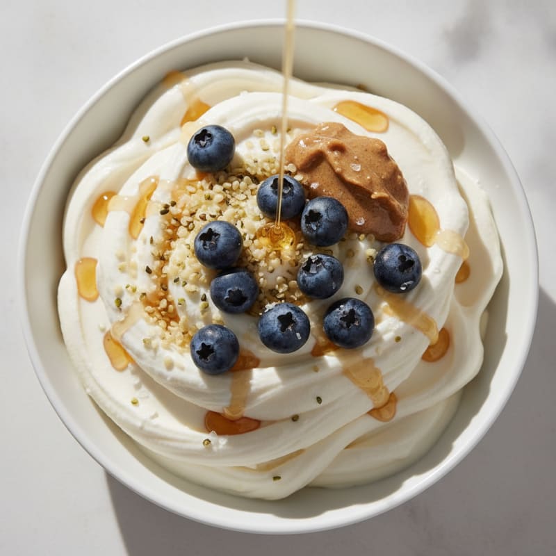 High-Protein Vanilla Bean Frozen Yogurt