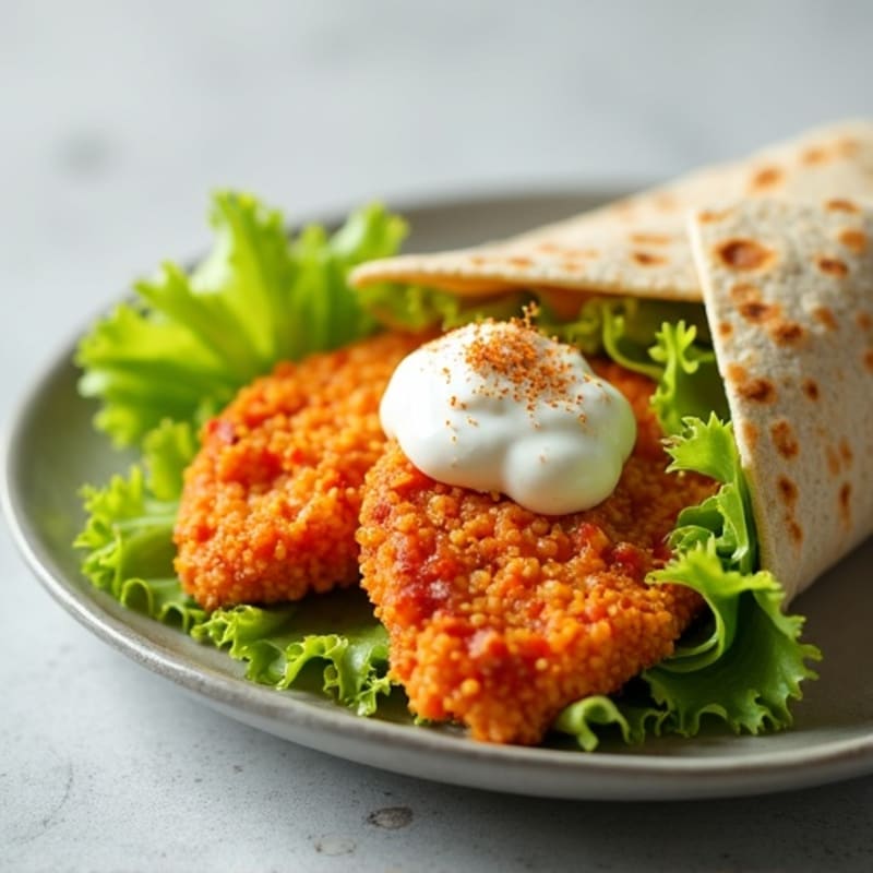 Crispy Buffalo Chicken Wrap