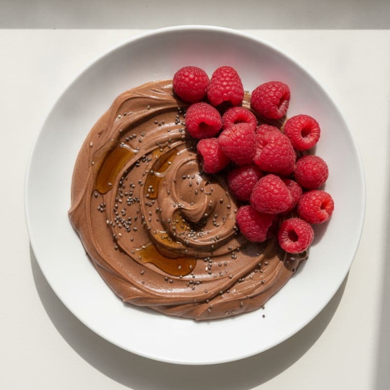 Chocolate Protein Snack Bowl