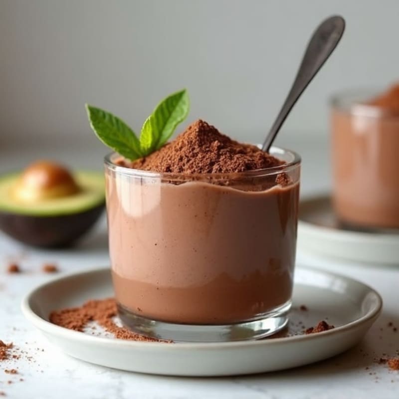 Creamy Chocolate Protein Mousse with Chicken Collagen Peptides