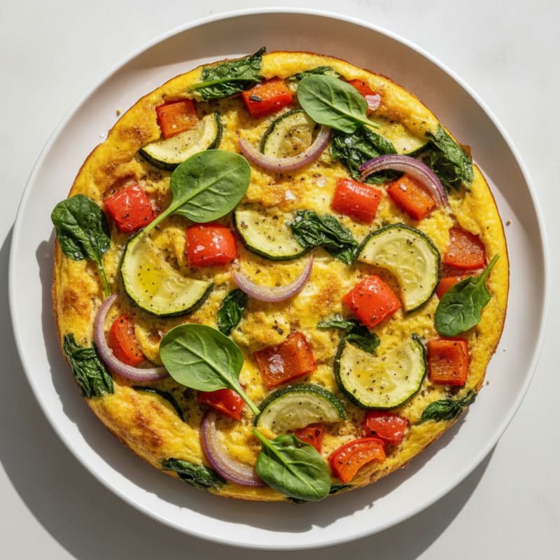 Sheet Pan Eggs with Roasted Vegetables