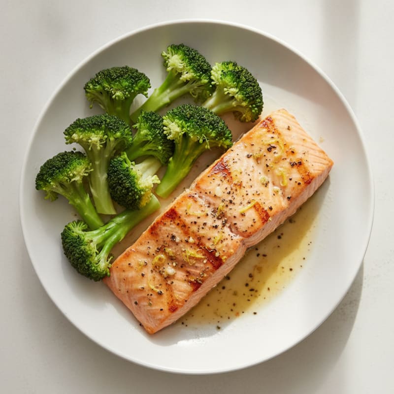Lemon Herb Grilled Salmon