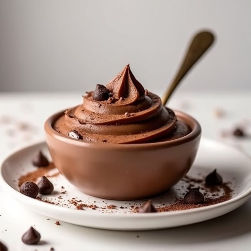 Silky Chocolate Protein Pudding