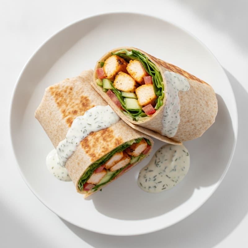 Buffalo Ranch Chicken Wrap