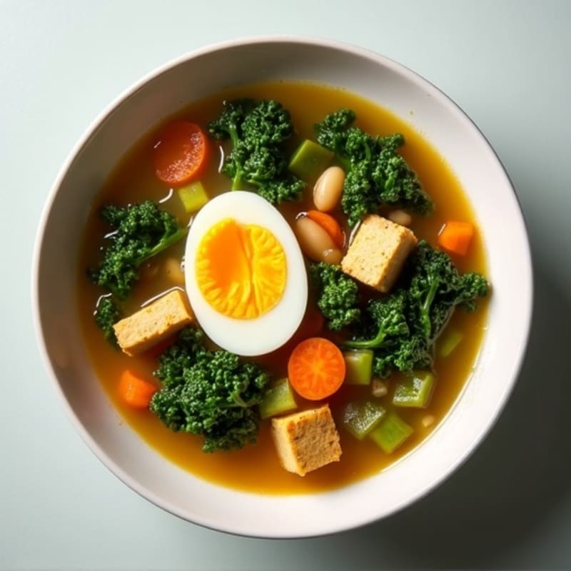 Hearty Kale and White Bean Soup