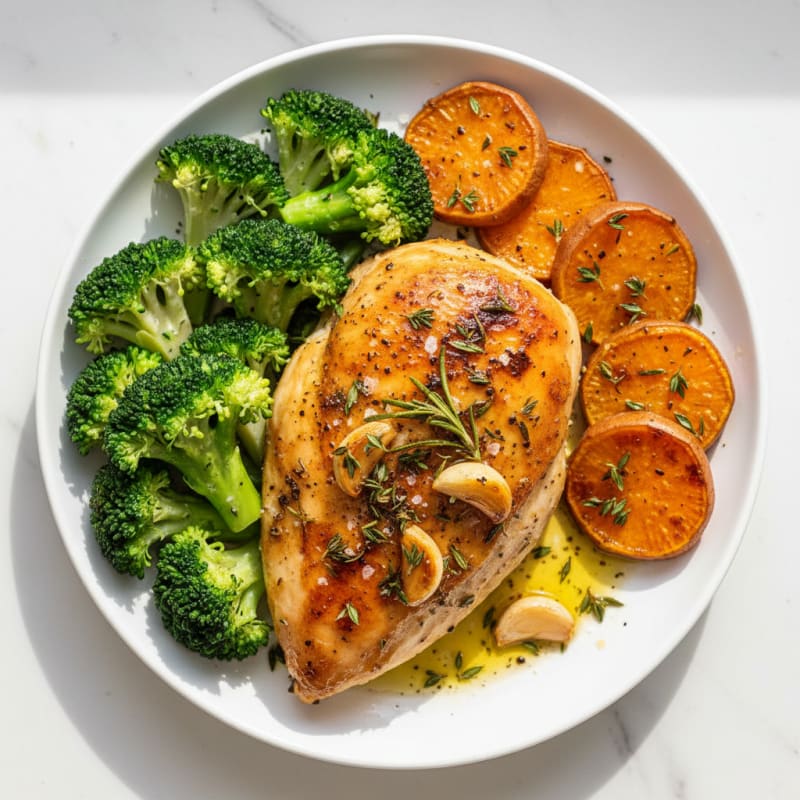 Garlic Herb Roasted Chicken