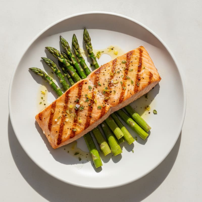 Lemon Herb Grilled Salmon