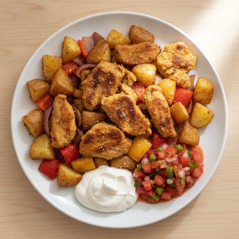 Abbot's Chicken with Roasted Vegetables