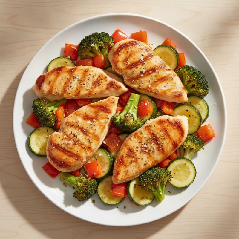 Sheet Pan Lemon Herb Chicken and Veggies