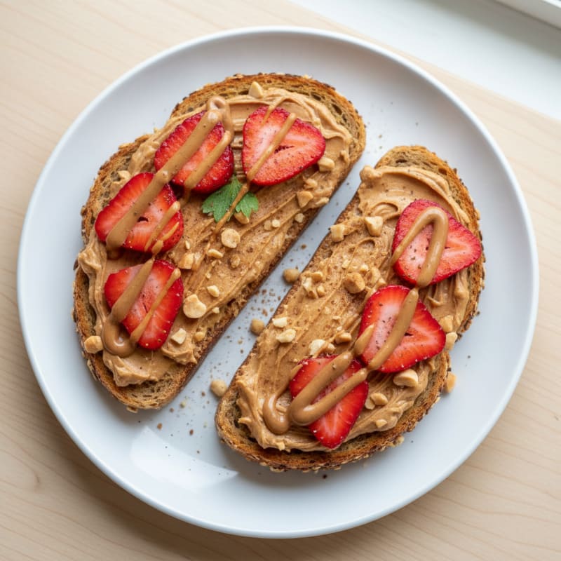 Creamy Peanut Butter Yogurt Sandwich