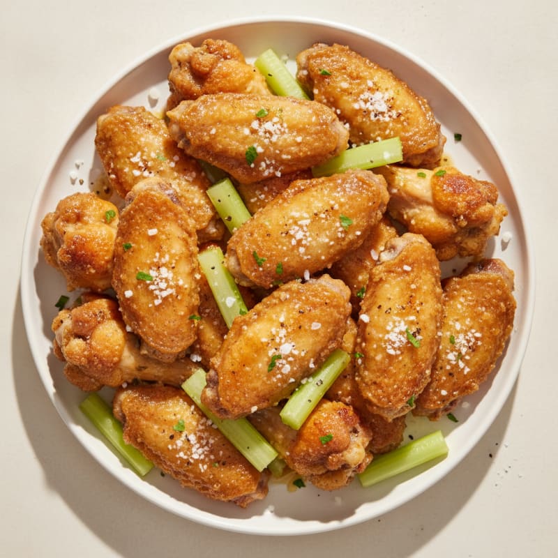 Honey-Garlic Parmesan Chicken Wings
