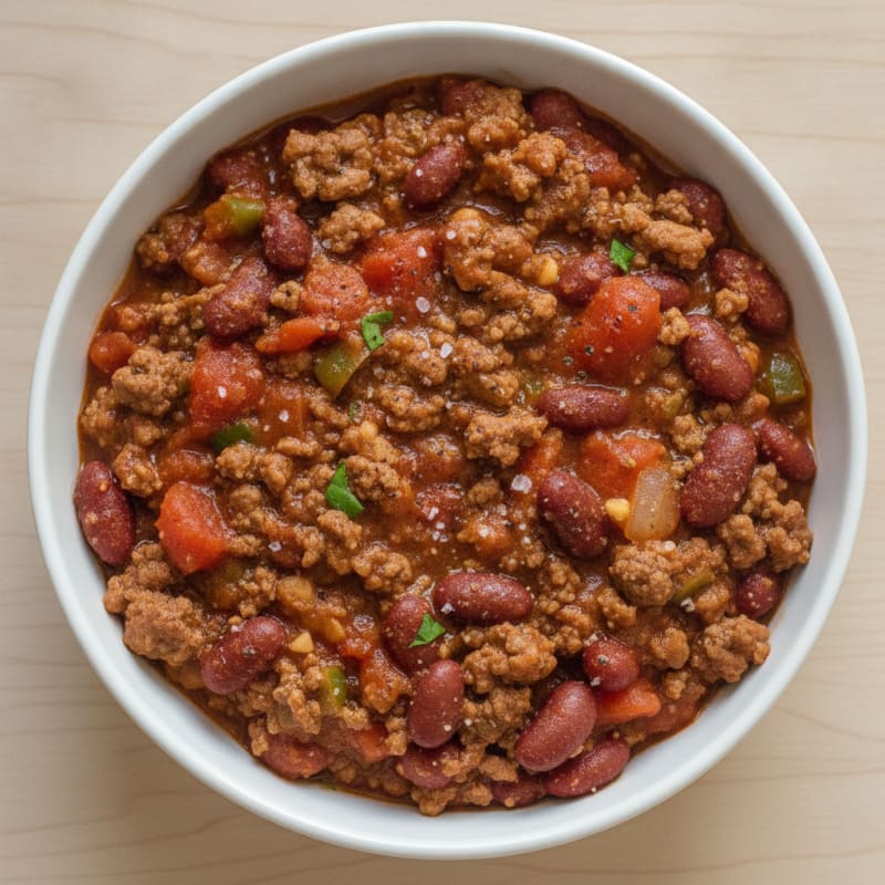 Slow Cooker Beef Chili