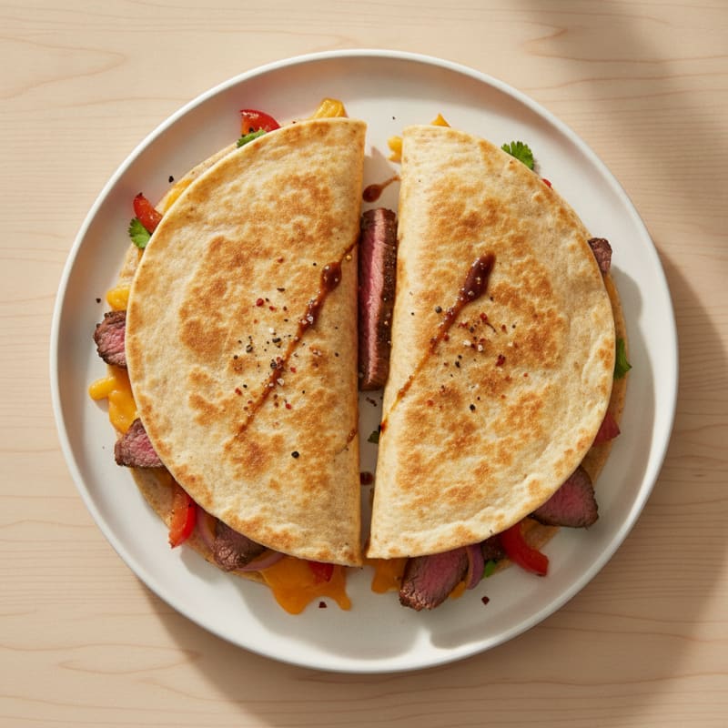 Pan-Seared Steak Quesadillas