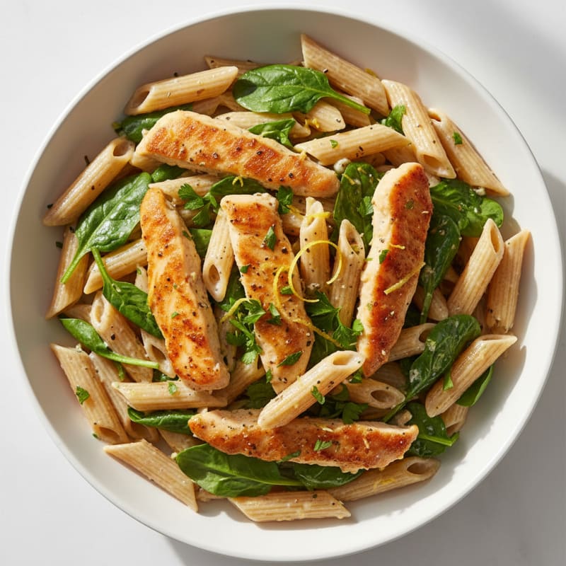 Creamy Lemon-Herb Chicken Pasta