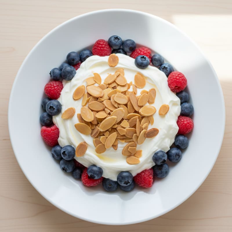 Creamy Greek Yogurt Protein Parfait with Berries