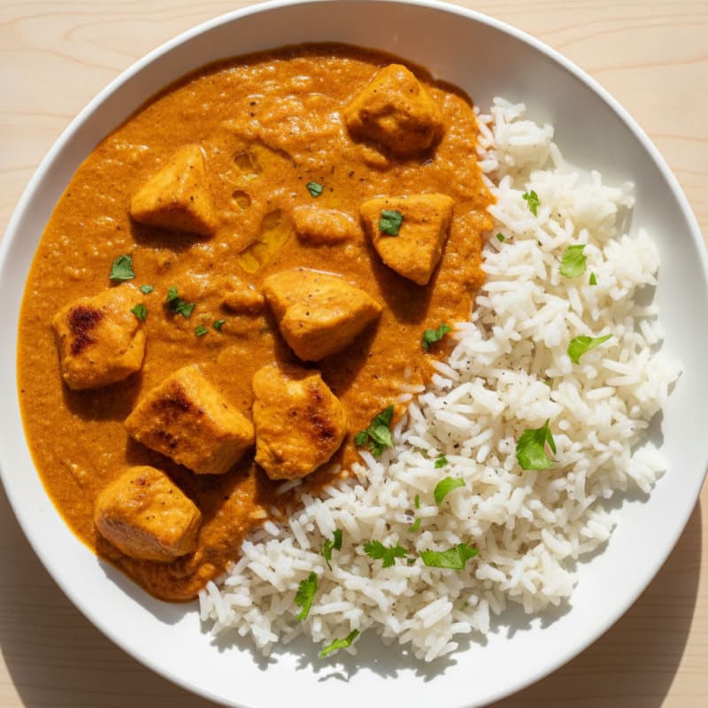 Chicken Tikka Masala with Basmati Rice