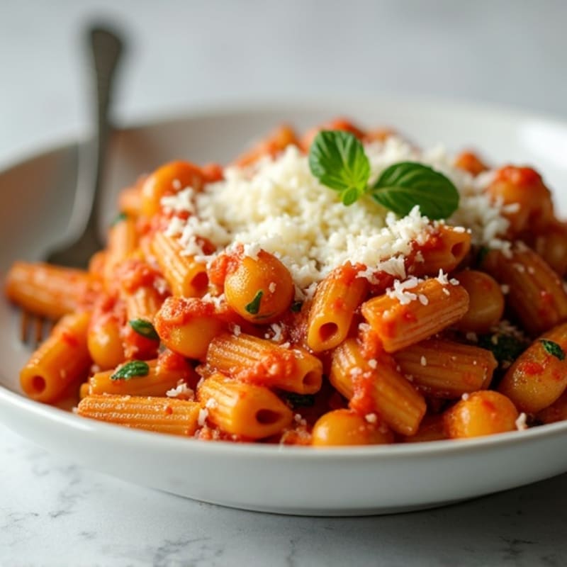 Protein-Packed Baked Ziti with Hidden Vegetables