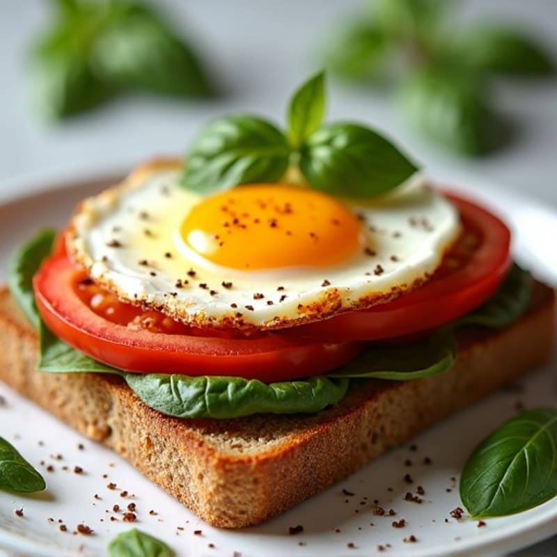 Crispy Grilled Fresh Mozzarella, Tomato, and Basil Sandwich