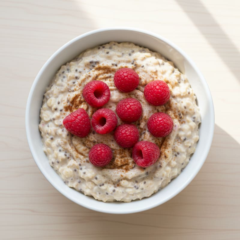 Creamy Vanilla Bean Overnight Oats